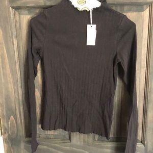 NWT Rylee & cru ruffle tee